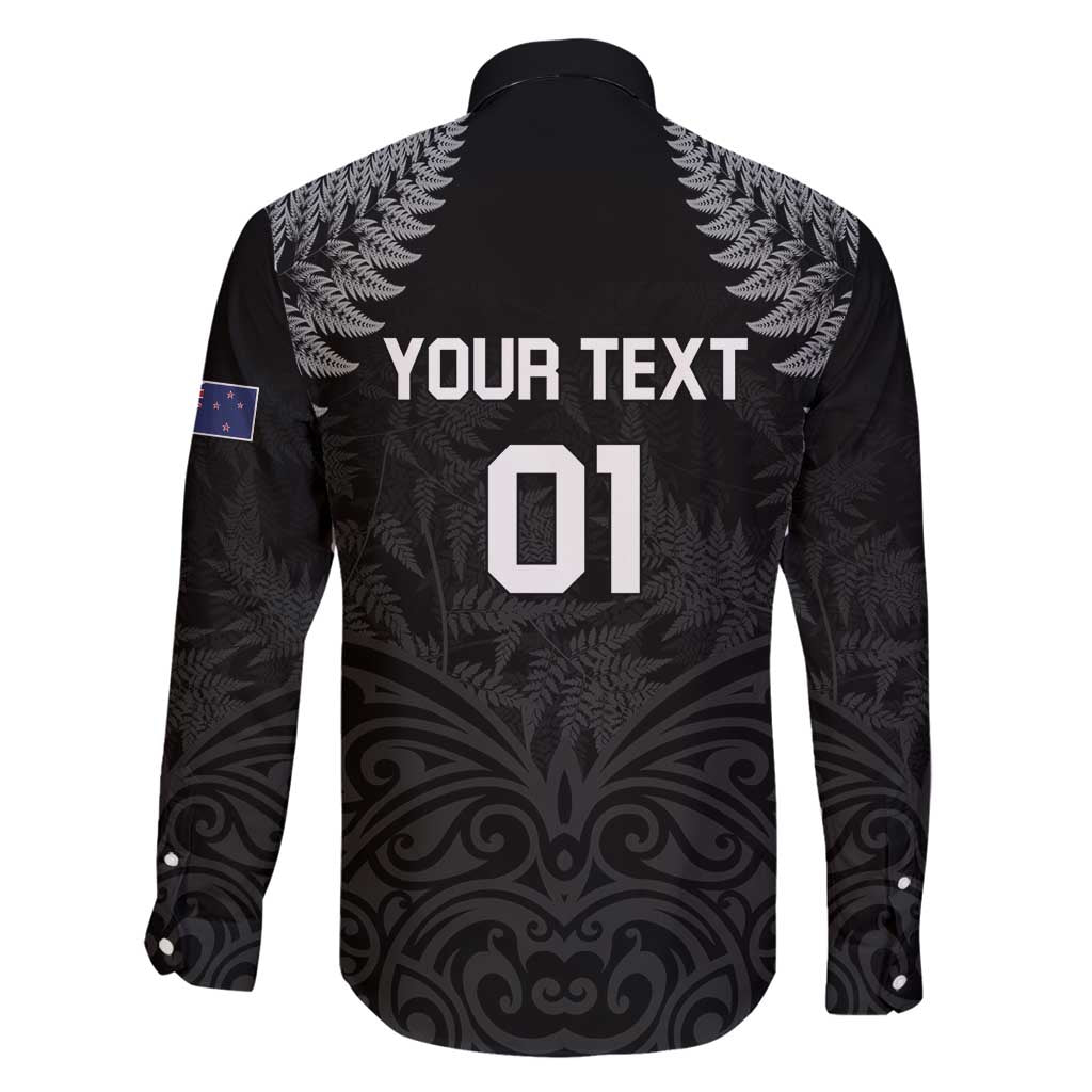 Custom New Zealand 2024 Rugby Family Matching Tank Maxi Dress and Hawaiian Shirt Silver Fern Aotearoa Kiwi LT01 - Polynesian Pride
