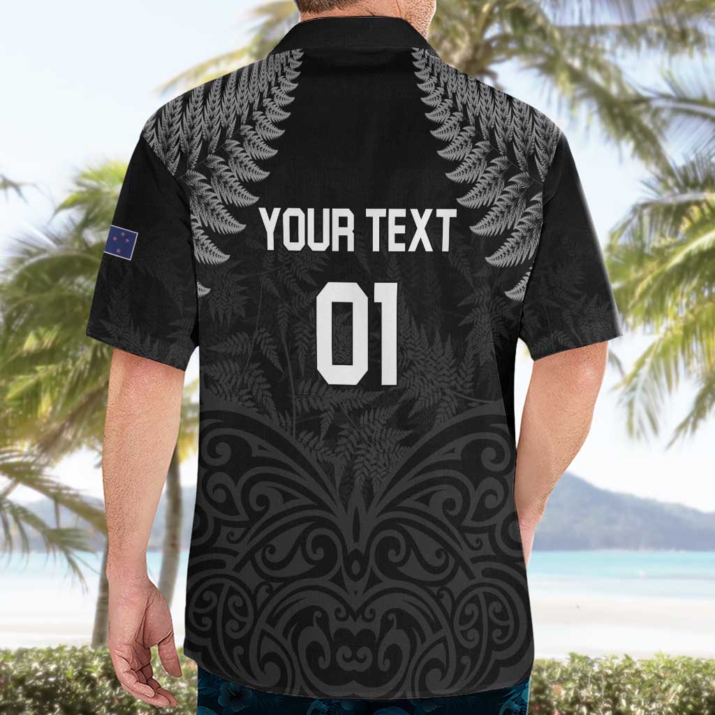 Custom New Zealand 2024 Rugby Hawaiian Shirt Silver Fern Aotearoa Kiwi LT01 - Polynesian Pride