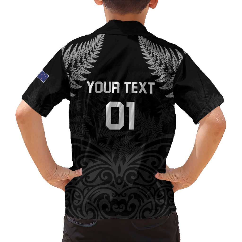 Custom New Zealand 2024 Rugby Hawaiian Shirt Silver Fern Aotearoa Kiwi LT01 - Polynesian Pride
