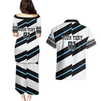 Custom Fiji 2024 Rugby Couples Matching Puletasi and Hawaiian Shirt Fijian Tapa Pattern LT01 - Polynesian Pride