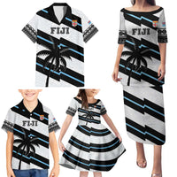 Custom Fiji 2024 Rugby Family Matching Puletasi and Hawaiian Shirt Fijian Tapa Pattern LT01 - Polynesian Pride