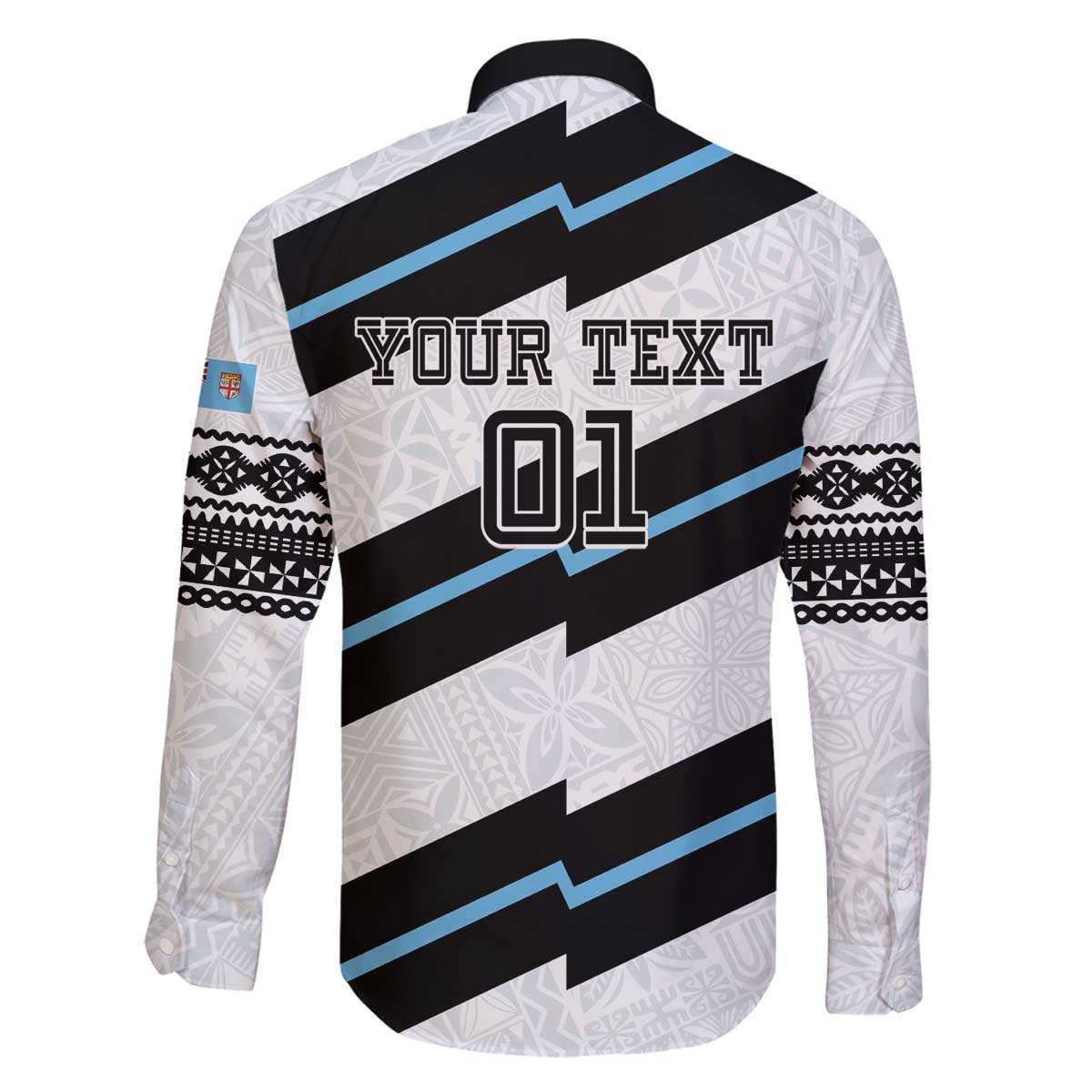 Custom Fiji 2024 Rugby Family Matching Puletasi and Hawaiian Shirt Fijian Tapa Pattern LT01 - Polynesian Pride