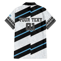 Custom Fiji 2024 Rugby Family Matching Tank Maxi Dress and Hawaiian Shirt Fijian Tapa Pattern LT01 - Polynesian Pride