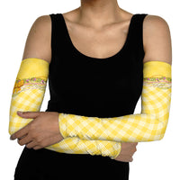 Hawaii Palaka Pikake Lokelani Plumeria Arm Sleeves Melemele Coquette Bow LT01 - Polynesian Pride