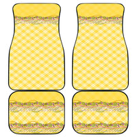 Hawaii Palaka Pikake Lokelani Plumeria Car Mats Melemele Coquette Bow LT01 - Polynesian Pride