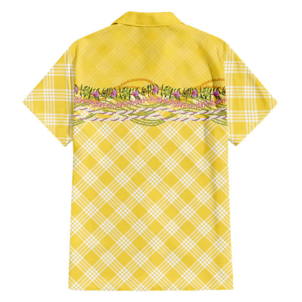 Hawaii Palaka Pikake Lokelani Plumeria Family Matching Mermaid Dress and Hawaiian Shirt Melemele Coquette Bow LT01 - Polynesian Pride