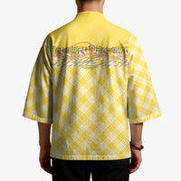 Hawaii Palaka Pikake Lokelani Plumeria Kimono Melemele Coquette Bow LT01 - Polynesian Pride