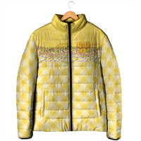 Hawaii Palaka Pikake Lokelani Plumeria Padded Jacket Melemele Coquette Bow LT01 - Polynesian Pride