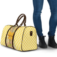Hawaii Palaka Pikake Lokelani Plumeria Travel Bag Melemele Coquette Bow LT01 - Polynesian Pride