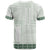 Samoa Siapo Green Trimmed T Shirt Samoa White Sunday - Polynesian Pride