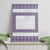 Samoa Siapo Purple Trimmed Canvas Wall Art Samoa White Sunday - Polynesian Pride