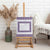Samoa Siapo Purple Trimmed Canvas Wall Art Samoa White Sunday - Polynesian Pride