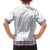 Samoa Siapo Purple Trimmed Family Matching Puletasi and Hawaiian Shirt Samoa White Sunday - Polynesian Pride