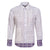 Samoa Siapo Purple Trimmed Family Matching Puletasi and Hawaiian Shirt Samoa White Sunday - Polynesian Pride