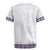Samoa Siapo Purple Trimmed Rugby Jersey Samoa White Sunday - Polynesian Pride