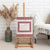 Samoa Siapo Red Trimmed Canvas Wall Art Samoa White Sunday - Polynesian Pride