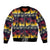 Hawaii Hibiscus Palm Tree Sunset Bomber Jacket Tropical Style - Polynesian Pride