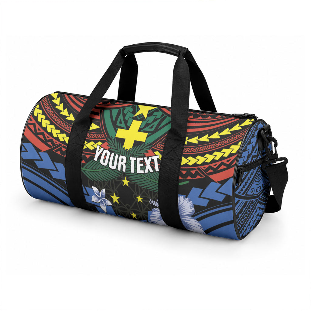 Personalised Vanuatu Tafea Province Duffle Bag Unique Tropical Tribal Pattern LT01 - Polynesian Pride