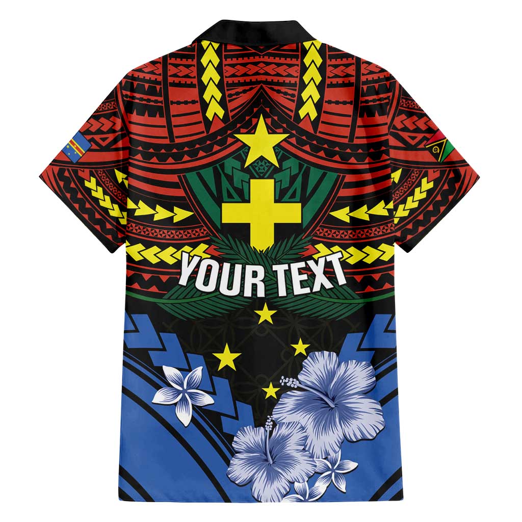 Personalised Vanuatu Tafea Province Family Matching Tank Maxi Dress and Hawaiian Shirt Unique Tropical Tribal Pattern LT01 - Polynesian Pride