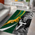 New Zealand and South Africa Rugby Area Rug Silver Fern Protea Pattern World Cup 2023 LT01 - Polynesian Pride