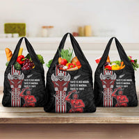 Toitu Te Reo Maori Toitu Te Whenua Toitu Te Tiriti Grocery Bag Maori Warrior New Zealand LT01 3-pack One Size Black - Polynesian Pride