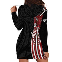 Toitu Te Reo Maori Toitu Te Whenua Toitu Te Tiriti Hoodie Dress Maori Warrior New Zealand LT01 - Polynesian Pride