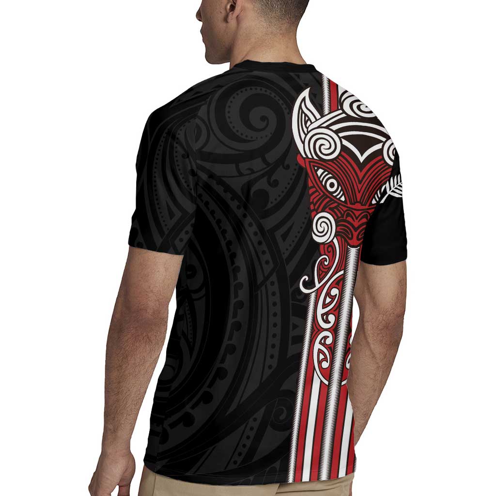 Toitu Te Reo Maori Toitu Te Whenua Toitu Te Tiriti Rugby Jersey Maori Warrior New Zealand LT01 - Polynesian Pride
