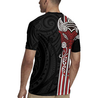 Toitu Te Reo Maori Toitu Te Whenua Toitu Te Tiriti Rugby Jersey Maori Warrior New Zealand LT01 - Polynesian Pride