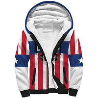 Personalized Liberia 1847 Sherpa Hoodie Happy Independence Day LT01 Unisex Multicolor - Polynesian Pride