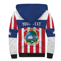 Personalized Liberia 1847 Sherpa Hoodie Happy Independence Day LT01 - Polynesian Pride