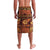 Hawaii Christmas Poinsettia Lei Lavalava Tapa Pattern - Polynesian Pride