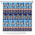 Hawaii Turtles Pattern Special Blue Shower Curtain - Polynesian Pride