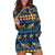 Hawaii Turtles Starfish Unique Pattern Hoodie Dress - Polynesian Pride