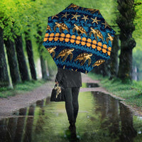 Hawaii Turtles Starfish Unique Pattern Umbrella - Polynesian Pride