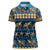 Hawaii Turtles Starfish Unique Pattern Women Polo Shirt - Polynesian Pride