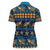 Hawaii Turtles Starfish Unique Pattern Women Polo Shirt - Polynesian Pride