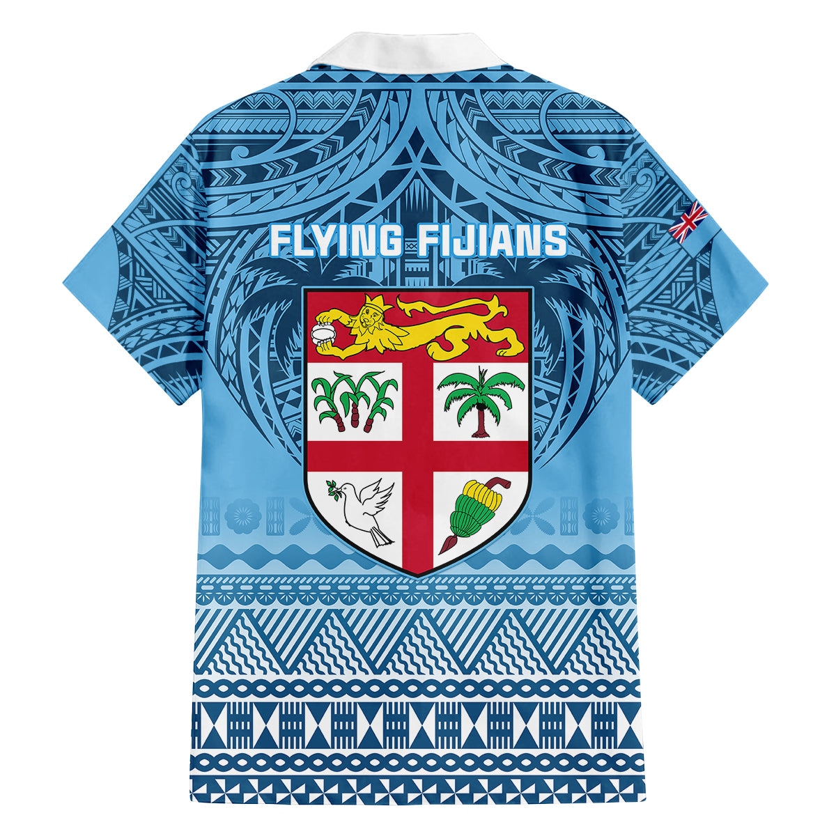 Fiji Rugby Family Matching Long Sleeve Bodycon Dress and Hawaiian Shirt Fijian Go 2023 World Cup LT01 - Polynesian Pride
