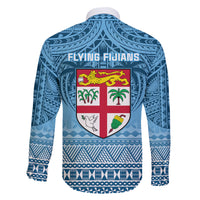 Fiji Rugby Family Matching Long Sleeve Bodycon Dress and Hawaiian Shirt Fijian Go 2023 World Cup LT01 - Polynesian Pride