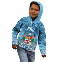 Fiji Rugby Kid Hoodie Fijian Go 2023 World Cup LT01 - Polynesian Pride