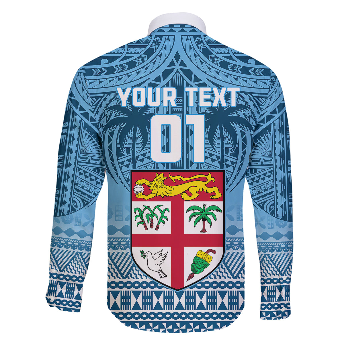 Custom Fiji Rugby Family Matching Summer Maxi Dress and Hawaiian Shirt Fijian Go 2023 World Cup LT01 - Polynesian Pride