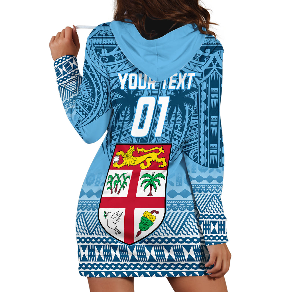 Custom Fiji Rugby Hoodie Dress Fijian Go 2023 World Cup LT01 - Polynesian Pride
