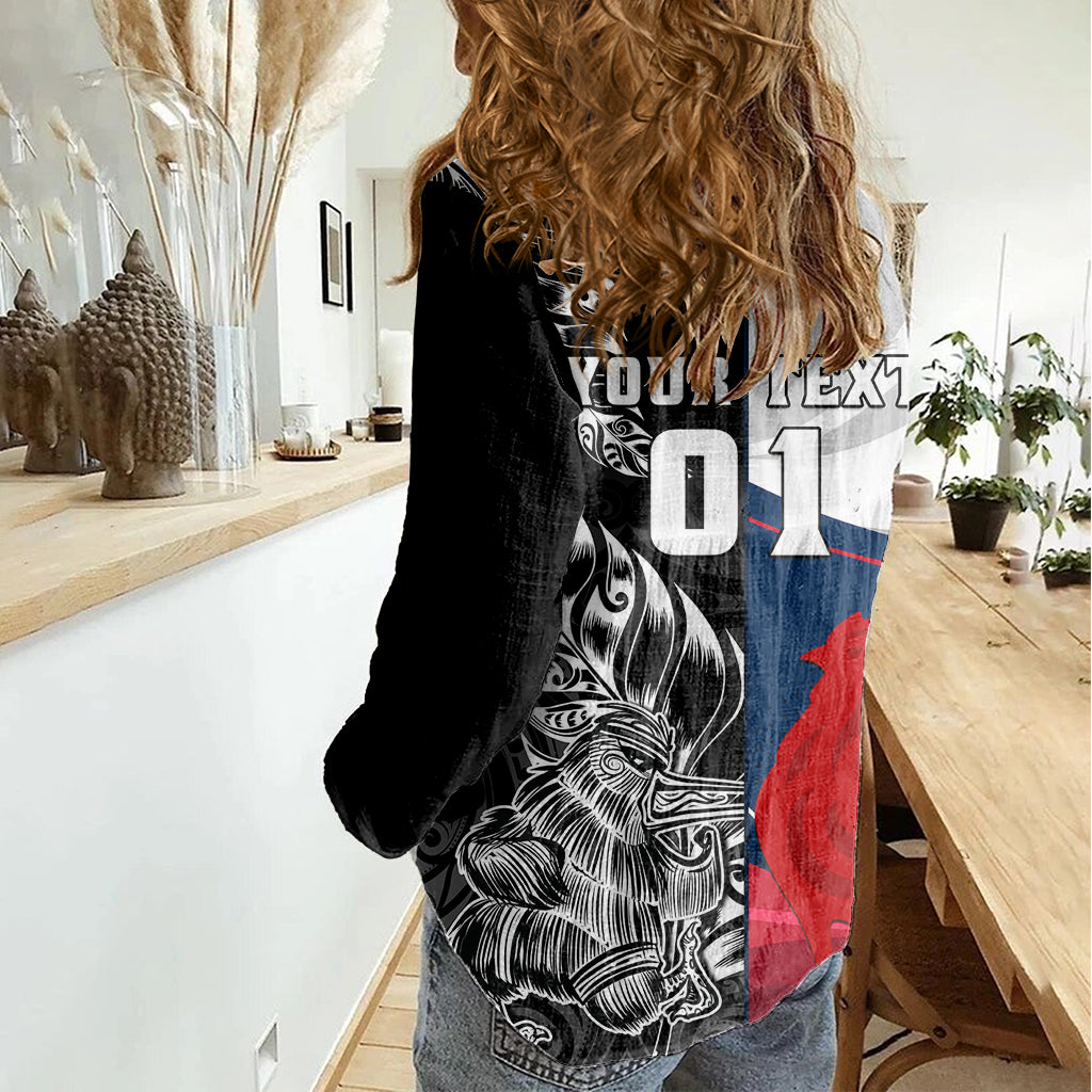 custom-new-zealand-and-france-rugby-women-casual-shirt-xv-de-france-kiwi-silver-fern-2023-world-cup