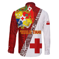 Tonga Rugby Family Matching Tank Maxi Dress and Hawaiian Shirt Tongan Go 2023 World Cup LT01 - Polynesian Pride
