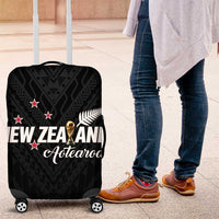 Football New Zealand Luggage Cover Aotearoa United Black Version - Polynesian Pride