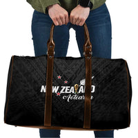 Football New Zealand Travel Bag Aotearoa United Black Version LT01 Black - Polynesian Pride