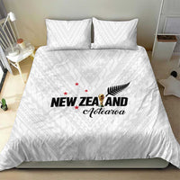 Football New Zealand Bedding Set Aotearoa United White Version LT01 - Polynesian Pride