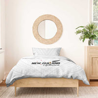 Football New Zealand Bedding Set Aotearoa United White Version LT01 - Polynesian Pride