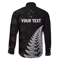 Personalised New Zealand 2025 Archery Family Matching Short Sleeve Bodycon Dress and Hawaiian Shirt Aotearoa Silver Arrows Black LT01 - Polynesian Pride