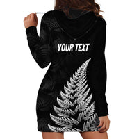 Personalised New Zealand 2025 Archery Hoodie Dress Aotearoa Silver Arrows Black LT01 - Polynesian Pride