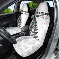 New Zealand 2025 Archery Car Seat Cover Aotearoa Silver Arrows White LT01 - Polynesian Pride